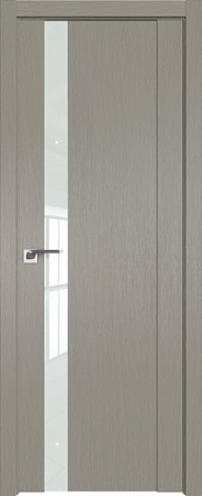Межкомнатная дверь ProfilDoors 62XN 60x200 (стоун/стекло белый лак)