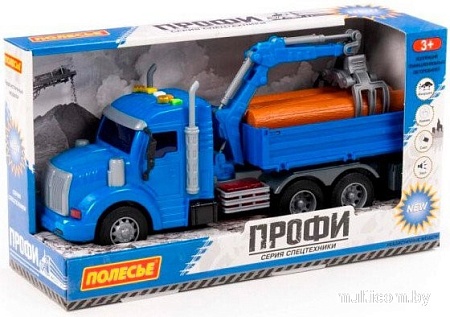 Самосвал Полесье Профи 96135 (синий)