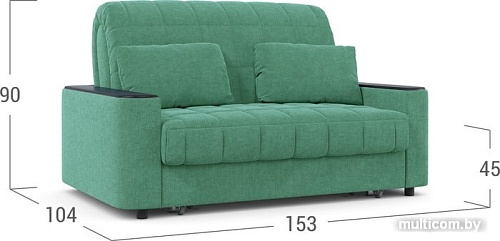 Диван Moon Trade Даллас 018 003495 (зеленый)