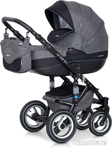 Универсальная коляска Riko Brano (2 в 1, carbon)