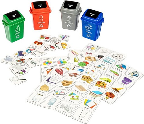 Развивающая игра Bondibon Сортировка мусора 2 ВВ4472