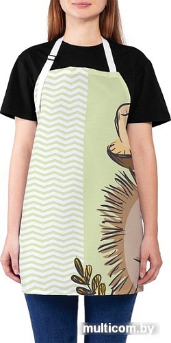 Фартук JoyArty Осторожный ежик с грибом ap_15984