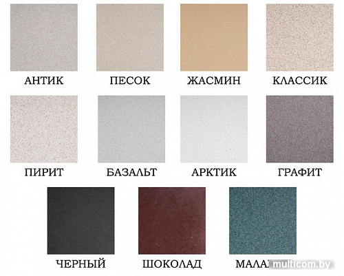 Кухонная мойка Granula 8002 (черный)