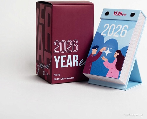Настольный календарь Yearee 2026 English