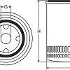 Масляный фильтр SCT SM5016
