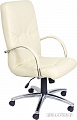 Кресло Новый Стиль MANAGER steel chrome ECO-07 (бежевый)