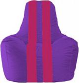 Кресло-мешок Flagman Спортинг С1.1-68 (фиолетовый/лиловый)