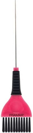 Framar Кисть для окрашивания Pin Tail Brush Pink 91011