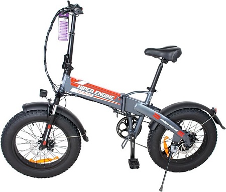 Электровелосипед Hiper Engine Fat BF216 Space Gray 2022