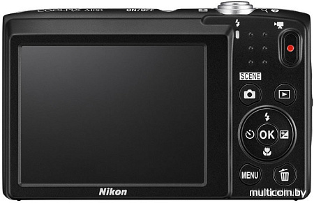 Фотоаппарат Nikon Coolpix A100 (красный)