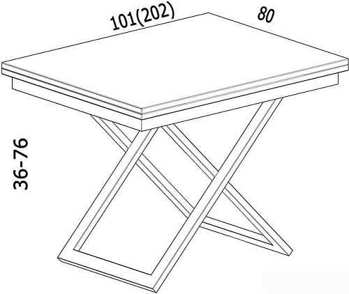 Levmar Cross D38/S79 (дуб вотан/нержавеющая сталь)