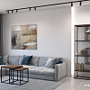 Стеллаж Hype Mebel Зиг-Заг-2 120x200 (белый/дуб галифакс олово)