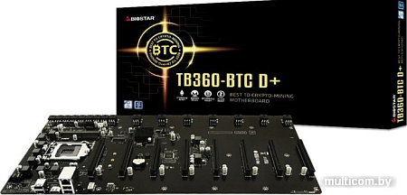 Материнская плата BIOSTAR TB360-BTC D+ Ver. 6.0