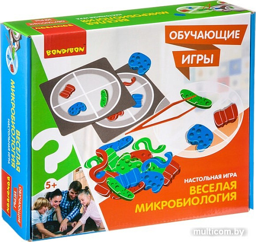 Настольная игра Bondibon Веселая микробиология ВВ3502