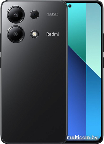 Смартфон Xiaomi Redmi Note 13 8GB/256GB без NFC международная версия (полуночный черный)