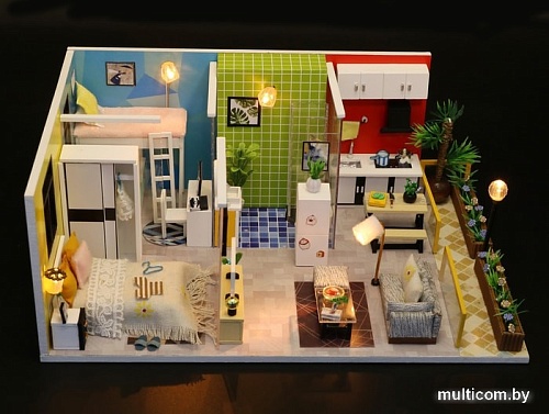 Румбокс Hobby Day DIY Mini House Квартирный вопрос (M043)