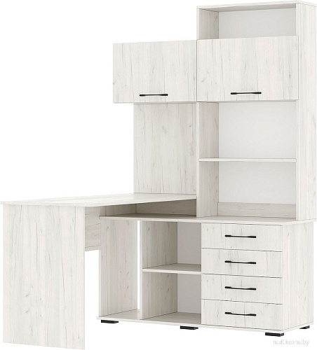 Стол Памир ПКС-11 левый (крафт белый)