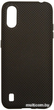 Чехол для телефона Volare Rosso Soft TPU Cooper для Samsung Galaxy A01 (черный)