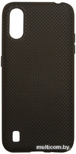 Чехол для телефона Volare Rosso Soft TPU Cooper для Samsung Galaxy A01 (черный)