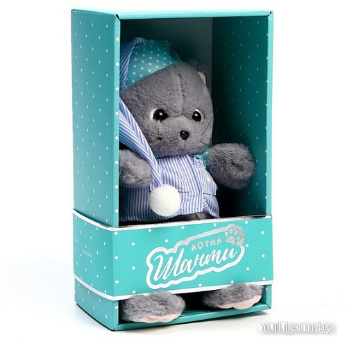 Классическая игрушка Milo Toys Кот Шанти в пижаме 9470986