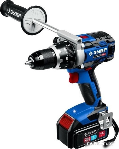 Дрель-шуруповерт Зубр DB-211-42 (с 2-мя АКБ, кейс)