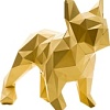 PaperCraft Живая бумага Бульдог Марсель (золотой)