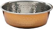 Миска Rosewood Deluxe Steel Hammered Copper Pet Bowl 06203