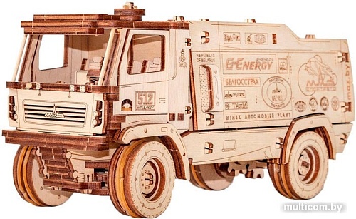 Сборная модель Eco-Wood-Art МАЗ-5309RR 1:30