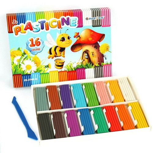 Пластилин Darvish DV-5748-16 (16 цв)