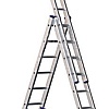 Лестница-стремянка Алюмет трехсекционная универсальная 5306 3x6