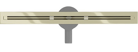 Трап/канал Mexen Flat 360 Super Slim Gold 1551070