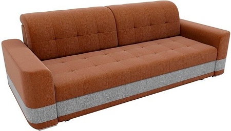 Диван Mebelico Честер 200x143 61070 (коричневый/серый)