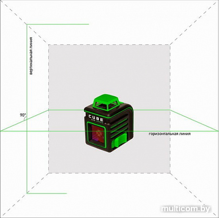 Лазерный нивелир ADA Instruments Cube 360 Green Professional Edition А00535