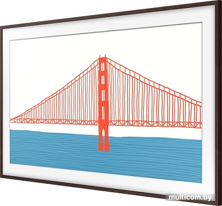 Рамка Samsung The Frame 55" 2021 (коричневый)