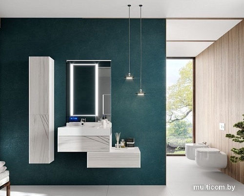 Мебель для ванных комнат Акватон Тумба с умывальником Сакура 80 1A2364K1SKW80