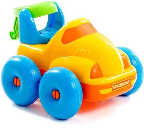 Игрушечный транспорт Полесье Блоппер автомобиль-кран 3805 (желтый/синий)