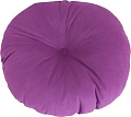 Декоративная подушка Sled Круглая 40x40x10 (лавандовый)
