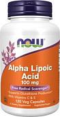 Витамины, минералы Now Foods Alpha Lipoic Acid 100 мг (120 капсул)