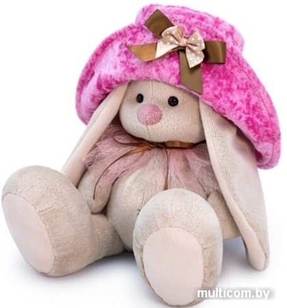 Классическая игрушка Зайка Ми в шляпе 18 см SidS-367