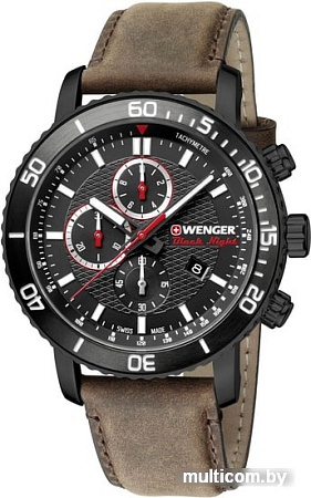 Наручные часы Wenger Roadster Black Night Chrono 01.1843.107
