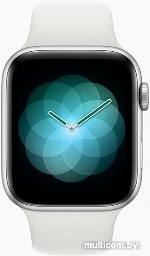 Умные часы Apple Watch Series 4 40 мм (алюминий серебристый/белый)