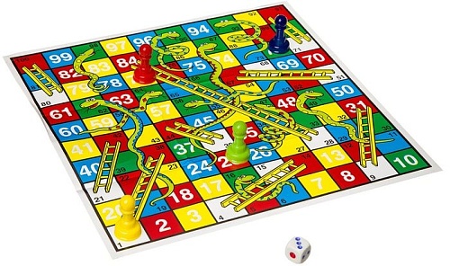 Настольная игра Фортуна Змейки и ступеньки Ф94952