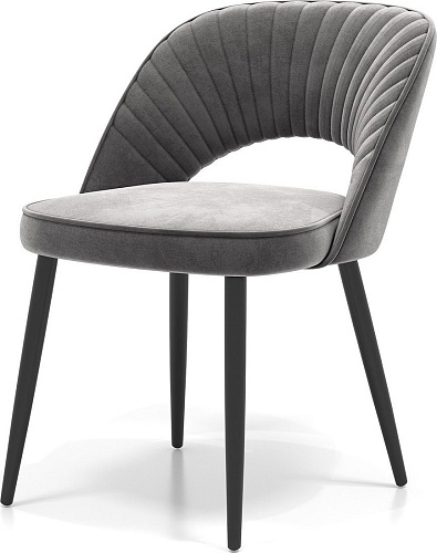 Стул Памир Новара F83 (серый/черная опора)