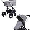 Универсальная коляска Rant MOWbaby Zoom PU (2 в 1, silver beige)