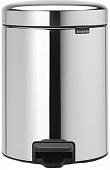 Brabantia Pedal Bin NewIcon 5 л (стальной полированный)
