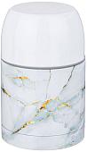 Термос для еды Agness Fantasy 709-105 500мл (белый)