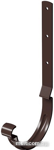 Кровля Docke Stal Premium Карнизный крюк длинный D125 (шоколад 8019)