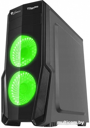 Корпус Genesis Titan 800 (зеленая подсветка)