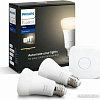 Набор умного дома Philips HueW 9W A60 E27 2set