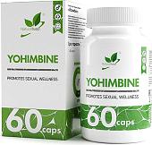 Витамины, минералы NaturalSupp Йохимбин (Yohimbine), 60 капсул